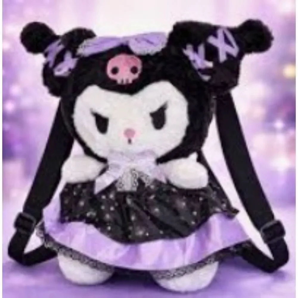 Sanrio 2024 Kuromi Plush Backpack from 